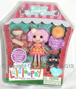 NEW Mini Lalaloopsy Cherry Crisp Crust Shoppes Doll  