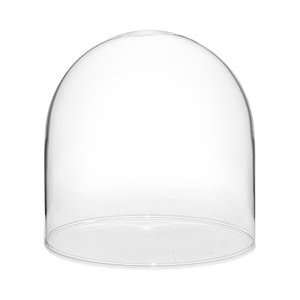 Glass Doll Dome with no Base   8 x 8 