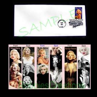 MARILYN MONROE BOOKMARKS FIRST DAY US STAMP Collector  