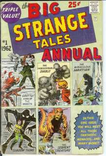 Strange Tales Annual 1 Kirby,Ditko 1st MARVEL ANNUAL`62  