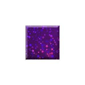  1ea   30 X 100 Holographic Purple Petite Star Giftwap 