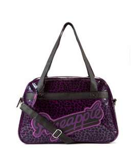 Purple (Purple) Pineapple Instinct Purple Leopard Print Bag 