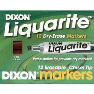  Dixon Liquarite Dry erase Markers  Red