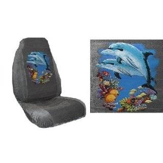  Dolphin 11 pcs Combo Seat Cover, Steering Wheel Cover and 