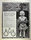 1913 Ingersoll pocket Watch Christmas wish AD
