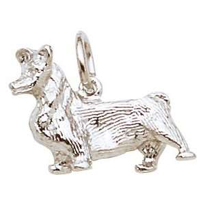 Rembrandt Charms Pembroke Charm, Sterling Silver Jewelry