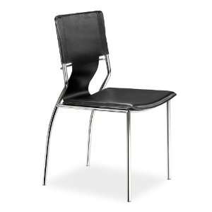  Trafico Side Chair Black Set Of 4   404131