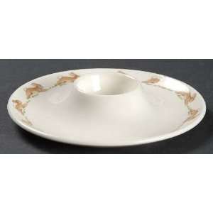   Albion Shape) Egg Cup with Attached Underplate, Fine China Dinnerware