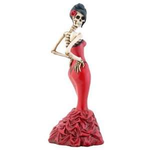  Figurine  Ballroom Girl in Red Dress: Everything Else