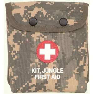 ACU Digital Camouflage Jungle First Aid Kit:  Sports 