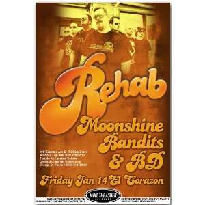  Rehab Poster   Concert Flyer   El Corazon