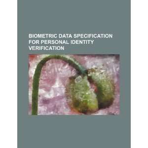  Biometric data specification for Personal Identity 