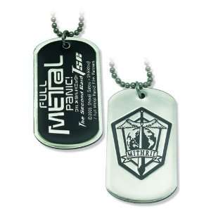  Full Metal Panic Mithril Symbol Dog Tag Necklace Toys 