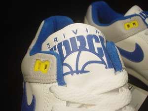   VINTAGE Nike Air 1 Driving Force Low WHITE ROYAL BLUE YELLOW 8  