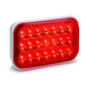    KC Hilites 1008 LED 5 Red Rectangular Tail/Brake Light Automotive
