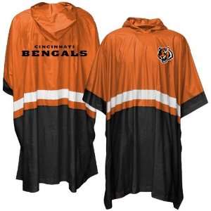  Cincinnati Bengals Orange Black Team Poncho Sports 