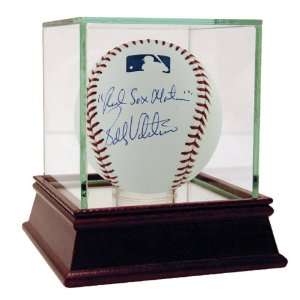  Bobby Valentine MLB Baseball w/ Red Sox Nation Insc 