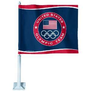  Olympics Team USA Car Flag
