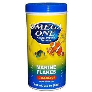  Omega One Garlic Marine Flakes, 2.2 oz.