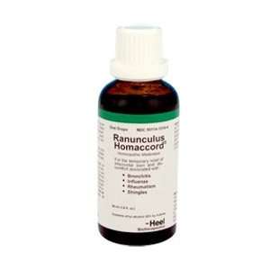  Heel/BHI Homeopathics Ranunculus Homaccord 50 mL Health 