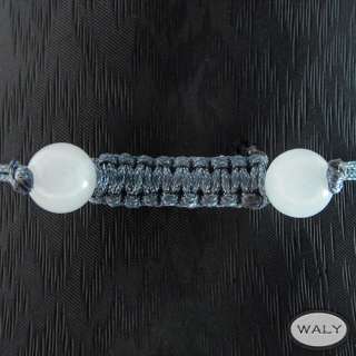 Misty Mountain Jasper Hand crocheted Necklace  