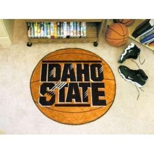 Idaho State Bengals Basketball Shaped Area Rug Welcome 