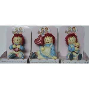  Raggedy Ann Valentine Figurines by RUSS®
