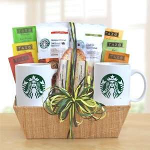 Starbucks Coffee and Tea Gift Basket:  Grocery & Gourmet 