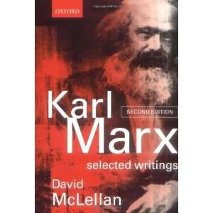  Karl Marx: Selected Writings [Paperback]: Karl Marx: Books