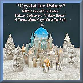 Crystal Ice Palace Dept. 56 Snow Village D56 SV  