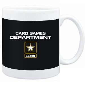  Mug Black  DEPARMENT US ARMY Card Games  Sports Sports 