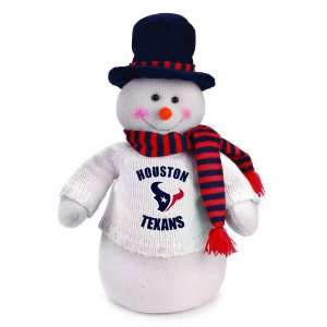  18 NFL Houston Texans Snowman Decoration Dressed for 