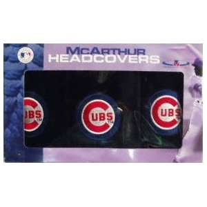 Chicago Cubs 3 Set Golf Headcovers