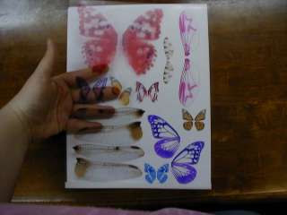 OOAK fairy art doll butterfly wing sheet Caressa  
