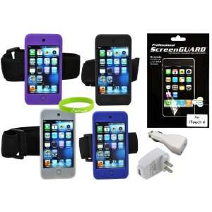  Accessories Kit for New Apple iPod Touch 4 4G iTouch 4th & 5 5G 