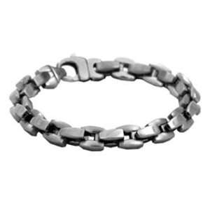  Stainless Steel Polished Bracelet   8.5 long Jewelry