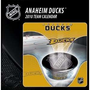 JF Turner Anaheim Ducks 2010 Box Calendar   Anaheim Ducks 5 in x 5 in 