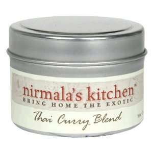 Nirmalas Kitchen, Spice Thai Curry Blend, 1.3 Ounce (12 Pack):  