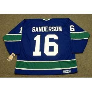 SANDERSON Vancouver Canucks 1976 CCM Vintage Throwback Away NHL Hockey 