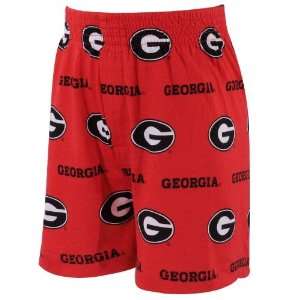  Georgia Bulldogs Youth Red T2 Boxer Shorts Sports 