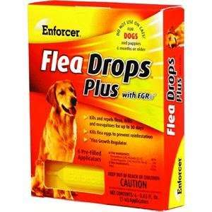  Enforcer Prod. EFDD6 Flea Drops For Dogs