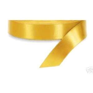    1.5x 25 Yds Single Face Satin Ribbon  Lt Gold: Everything Else