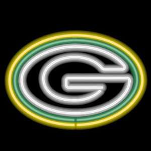   Imperial International Green Bay Packers Neon Sign: Sports & Outdoors
