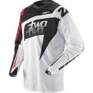    SHIFT REED REPLICA MX/OFFROAD JERSEY WHITE/RED LG Automotive