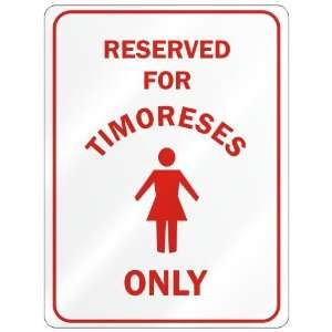   RESERVED ONLY FOR TIMORESE GIRLS  EAST TIMOR