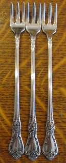   SQUARE COCKTAIL FORKS in good condition with light use wear. Payment