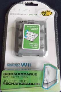 NEW Wii Fit Balance Board Rechargeable Battery Pack Pak 750mAh Mad 