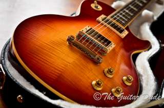 Gibson Les Paul Standard Plus AAA+ Flametop Cherryburst Ex+. Cond. w 