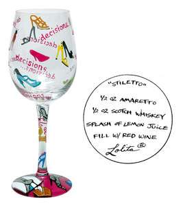 NEW Lolita Wine Glass Stiletto GLS11 5511S  