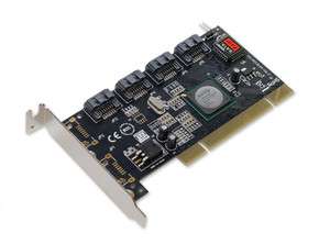   PCI Card, 4 ports S ATA, Serial ATA, software RAID 810154016679  
